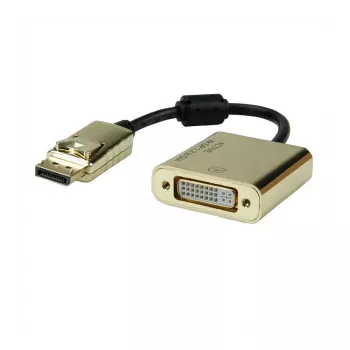 ROLINE Gold - DisplayPort adapteris - Dual Link - DisplayPort (vīr.)