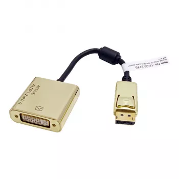 ROLINE Gold - DisplayPort adapteris - Dual Link - DisplayPort (vīr.)