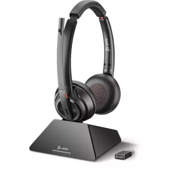 HP Poly Poly Savi 8220 UC - Standard - austiņu sistēma - uz auss - DECT 6.0 - bezvadu (209215-02)