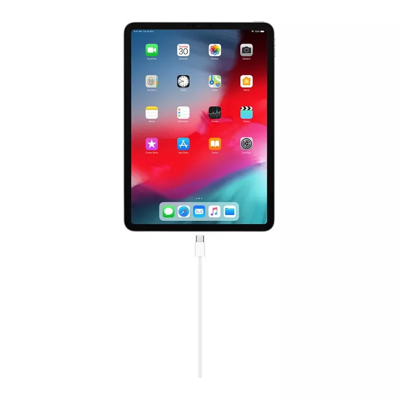 Apple USB-C uzlādes kabelis - USB kabelis - USB-C (V) uz USB-C (V) - 1,0 m - 27,90 cm (11) iPad Pro (MUF72ZM/A)