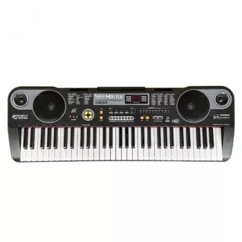 MQ 6115L - klaviatūra ar mikrofonu mācīšanās nolūkiem, paredzēta bērniem