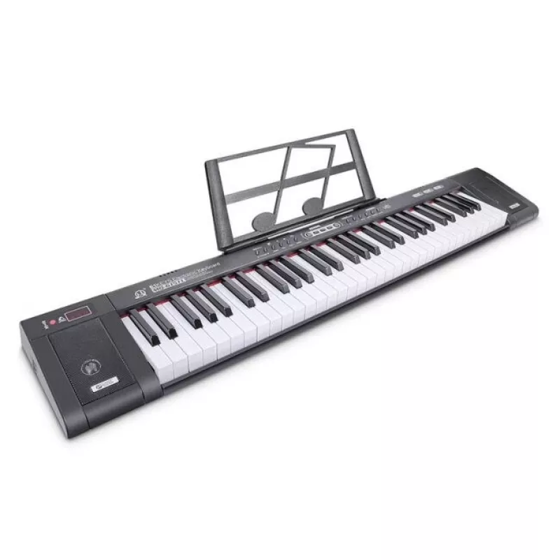 MQ 6151L - klaviatūra ar mikrofonu mācībām spēlēt, paredzēta bērniem
