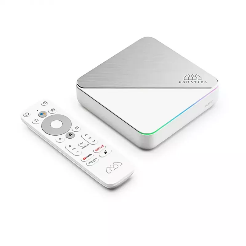Straumēšanas multivides atskaņotājs Homatics Box R PLUS 4K Android TV — 4K straumēšana, Android TV platforma