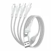4smarts 541024 USB kabelis 1,2 m USB A/USB C USB C/Micro USB-A/Lightning balts (541024)