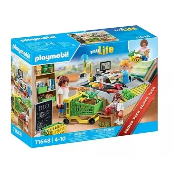 Playmobil Supermarket Playset 71648 Multicolour Plastic bērniem vecumā no 3 līdz 4 gadiem