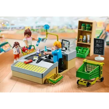 Playmobil Supermarket Playset 71648 Multicolour Plastic bērniem vecumā no 3 līdz 4 gadiem