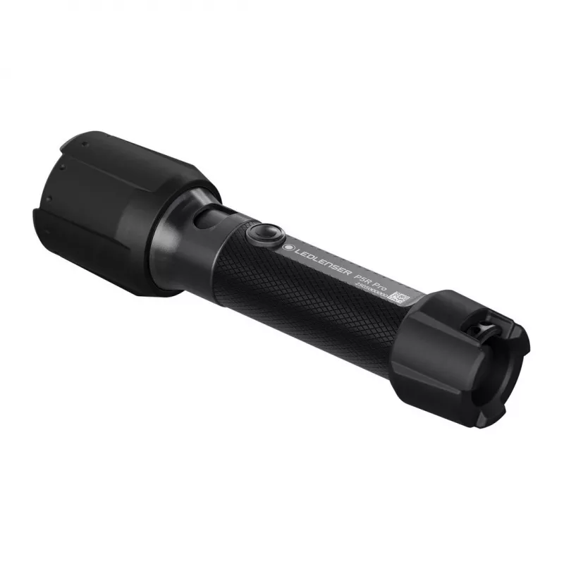 LED Lenser P5R Pro rokas uzlādējams LED lukturītis, melns, modelis 503101
