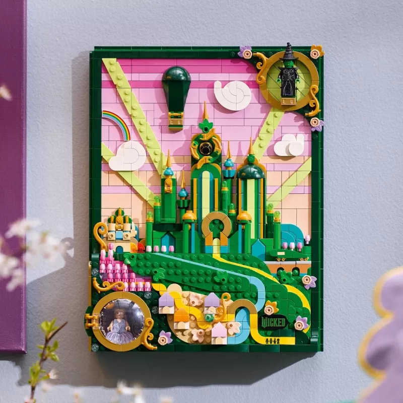 Building Blocks Wicked 75685 Obraz Emerald City