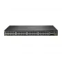 HPE Aruba 6300F - slēdzis - L3 - pārvaldāms - 48 x 10/100/1000 (PoE+) + 4 x 50 Gigabit Ethernet SFP56 - montējams statīvā - PoE+ - TAA atbilstošs