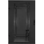 Triton - RMA-27-A68-BAX-A1 19 tīkla skapis 27HE, 600x800mm, stikla durvis, melns