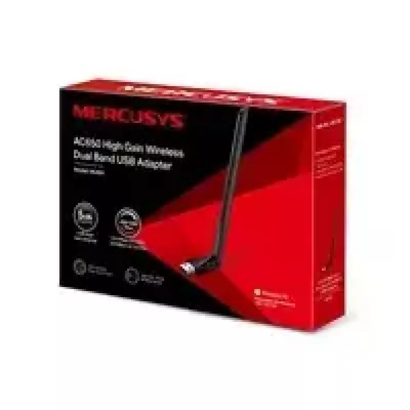 Mercusys AC650 augsta pastiprinājuma bezvadu divjoslu USB adapteris