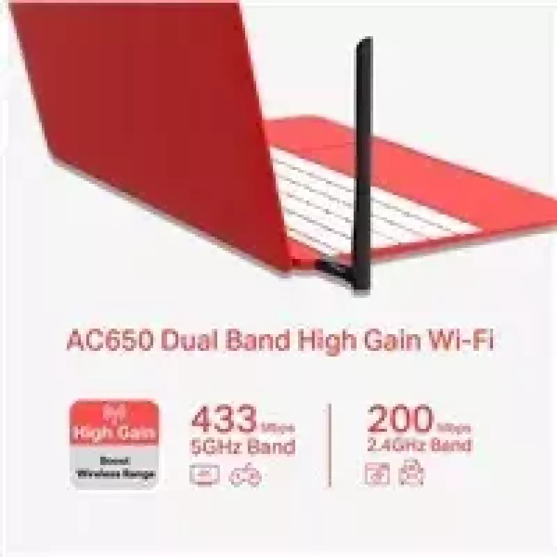 Mercusys AC650 augsta pastiprinājuma bezvadu divjoslu USB adapteris