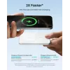 Pārnēsājams lādētājs Anker A1665H21 5000mAh plāns balts