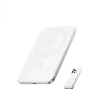 Pārnēsājams lādētājs Anker A1665H21 5000mAh plāns balts