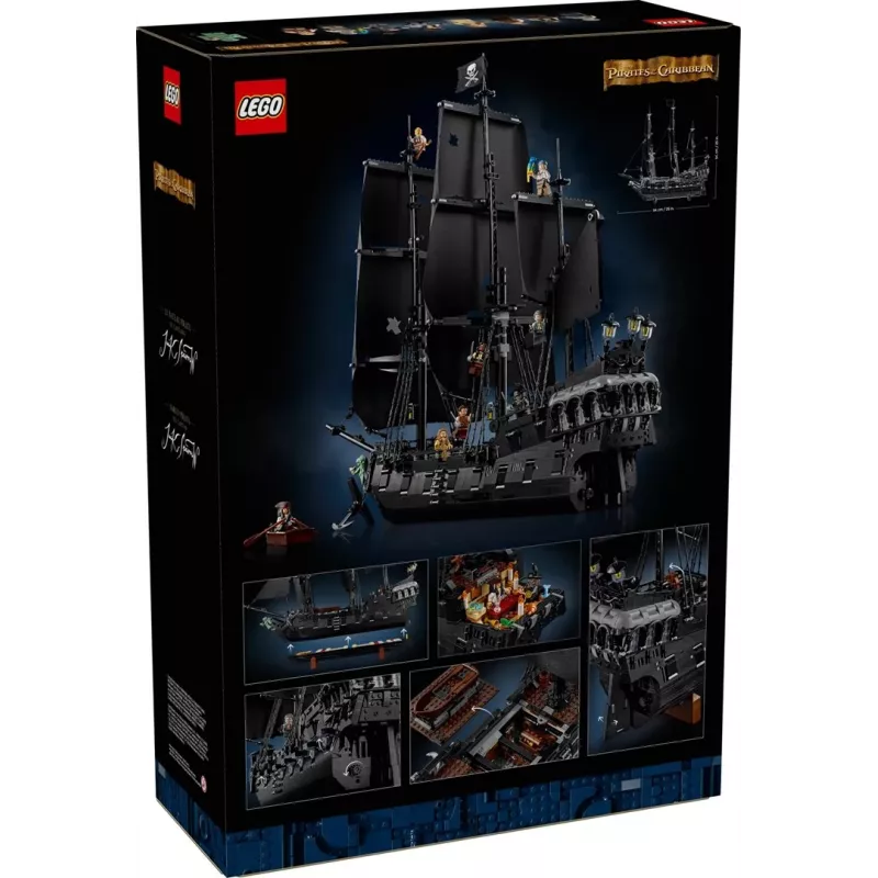LEGO ICONS 10365 Kapteinis Džeks Sparrow pirātu kuģis