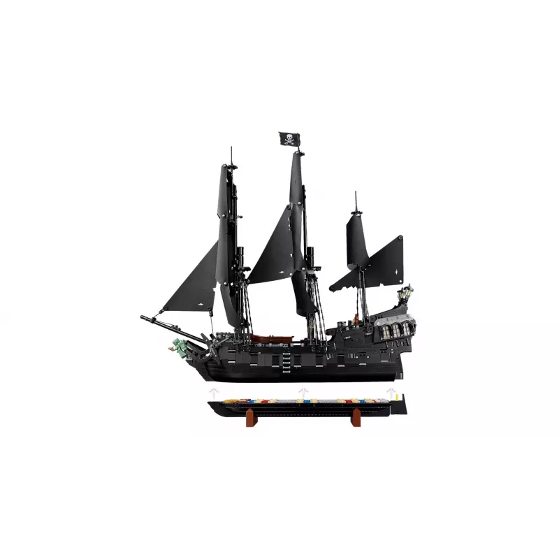 LEGO ICONS 10365 Kapteinis Džeks Sparrow pirātu kuģis