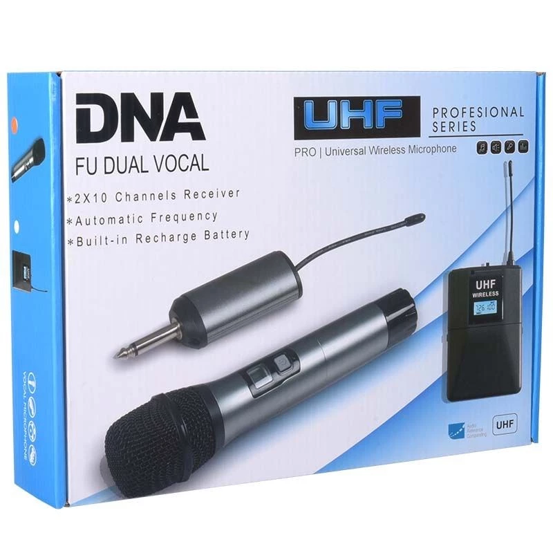 DNA Professional FU Dual Vocal – bezvadu mikrofonu sistēma