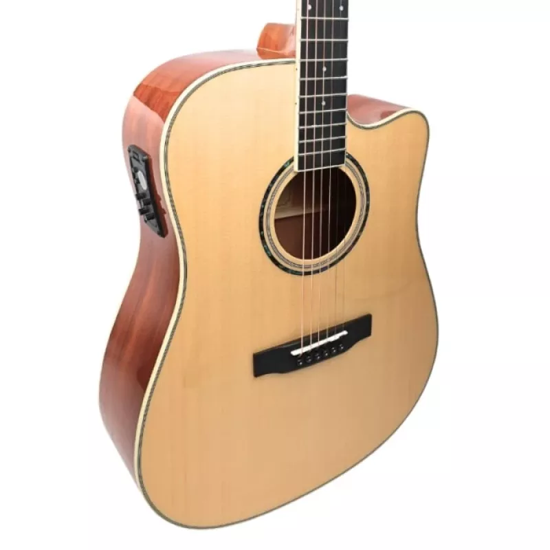 V-TONE VEAG1 CE NT - 4/4 elektroakustiskā ģitāra, dabīgā krāsā