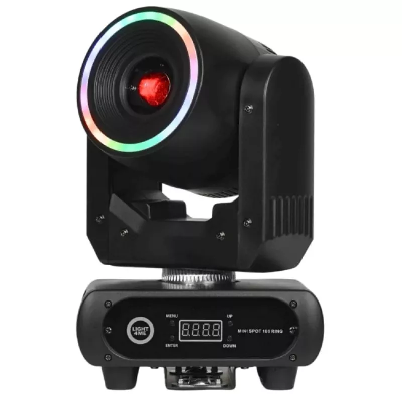 LIGHT4ME Mini Spot 100 Ring - LED kustīgā galva