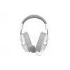 Over-ear austiņas HAVIT H2002YG — 2,4G bezvadu, Bluetooth, vadu, 20–20 000 Hz, 10 m diapazons, 257 g (balta/pelēka)