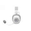 Over-ear austiņas HAVIT H2002YG — 2,4G bezvadu, Bluetooth, vadu, 20–20 000 Hz, 10 m diapazons, 257 g (balta/pelēka)