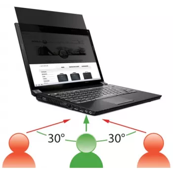 Mobilis privātuma filtrs piezīmjdatoram - 39,6 cm platekrāna (15,6 platekrāna)