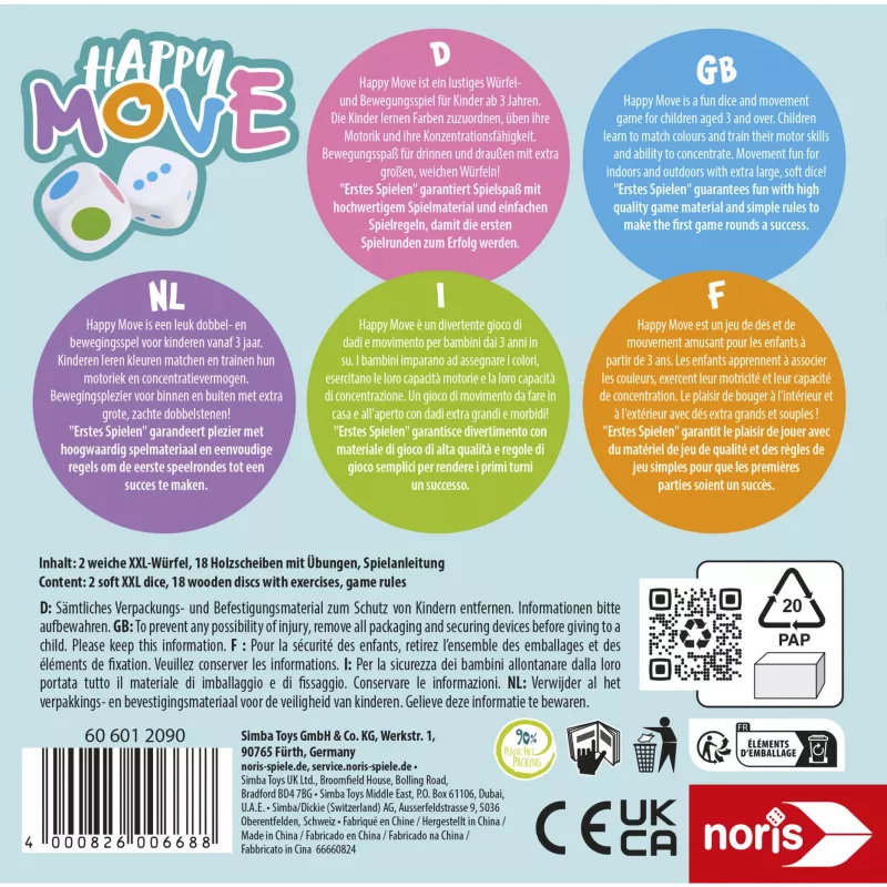 Happy Move, veiklības spēle