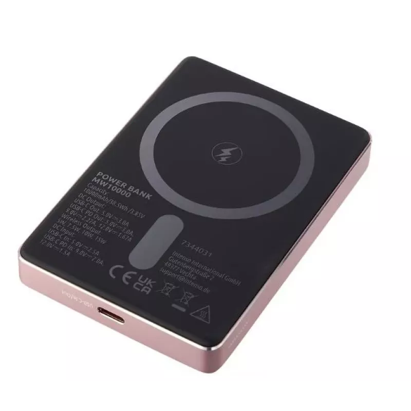 Ārējais akumulators USB 10000MAH MAG/ROSE 7344033 Intenso