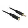 Audio kabelis DeLOCK 83766 2 m 3,5 mm melns