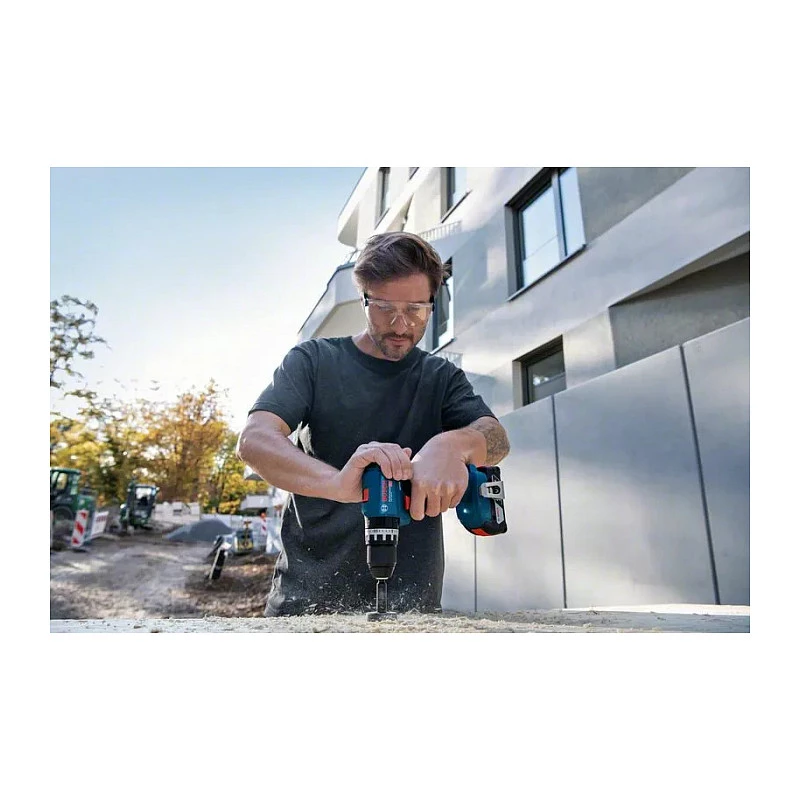 Bosch GSB 18V-45 Professional - rotācijas triecienurbjmašīna/skrūvgriezis - bezvada - 2 ātrumi - patrona ar atslēgu 13 mm - 45 N·m - 2 akumulatori - 18 V (06019K3303)