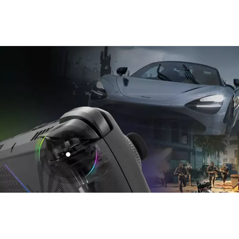 Handheld Game Console ASUS ROG Ally X RC73XA-NH011W, 7 inch 1920x1080 120Hz IPS, AMD Ryzen AI Z2 Extreme 8-core, 24 GB LPDDR5x, 1 TB SSD, Wi‑Fi 6E, Bluetooth 5.2, 80 Wh baterija