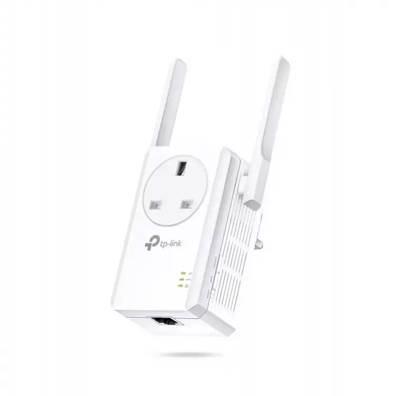 TP-Link 300Mbps Wi-Fi diapazona paplašinātājs ar maiņstrāvas caurlaidi