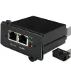 SNMP tīkla pārvaldības modulis QOLTEC 50398 UPS uzraudzībai un vadībai