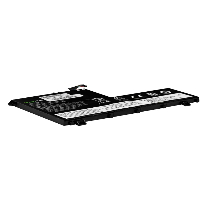 Baterija zaļa Cell priekš Lenovo ThinkBook 14-IIL 14-IML 15-IIL 15-IML — 11.1V 45Wh (modeļi L19C3PF1 L19D3PF1 L19L3PF8 L19M3PF1)