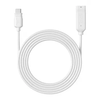 Reolink saules paneļa pagarinātāja kabelis ar USB-C portu RLA-CBP2 baltajiem saules paneļiem