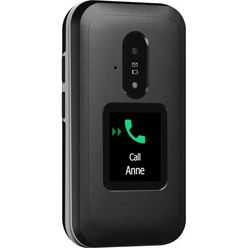 Feature phone Doro Leva E30 2.8 collas 1150 mAh Melns Balts
