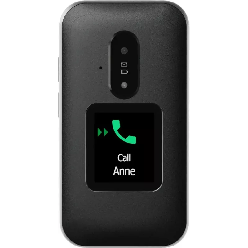Feature phone Doro Leva E30 2.8 collas 1150 mAh Melns Balts