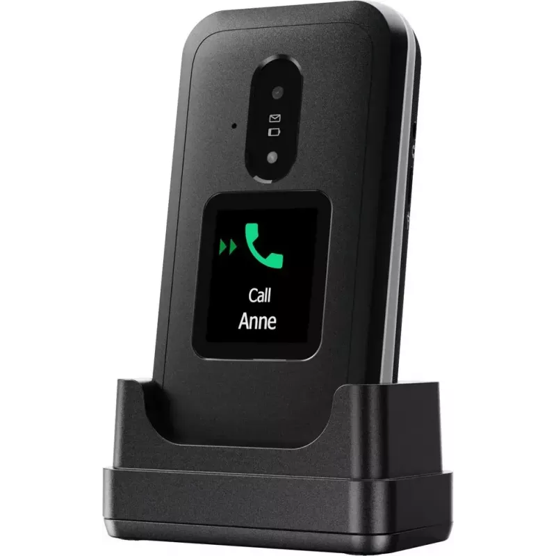 Feature phone Doro Leva E30 2.8 collas 1150 mAh Melns Balts