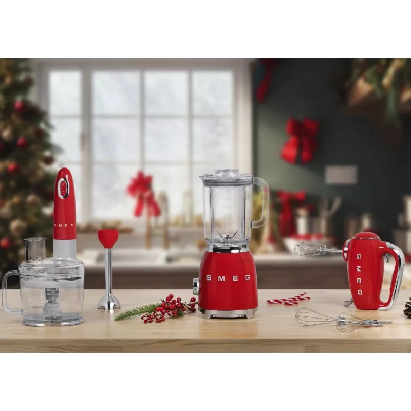 Smeg BLF03RDEU blenderis, pastel sarkana krāsa