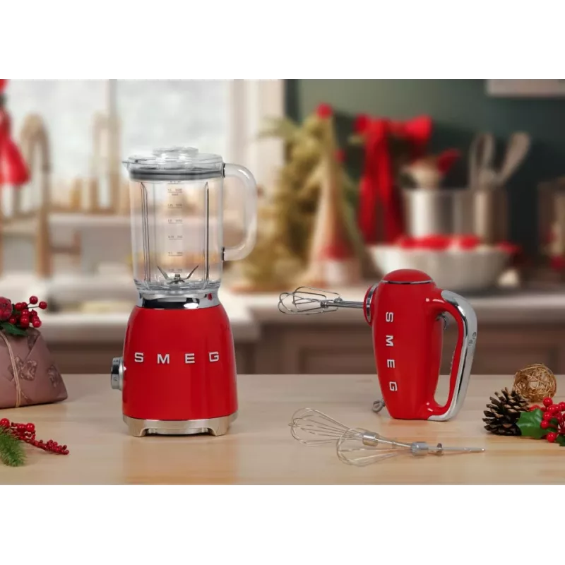 Smeg BLF03RDEU blenderis, pastel sarkana krāsa