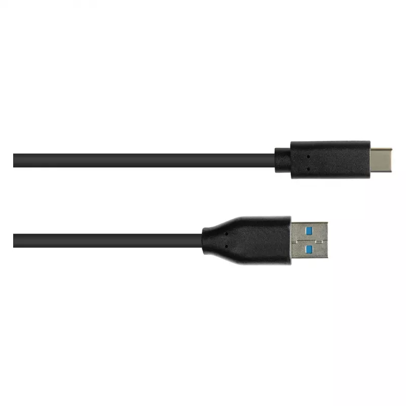 Alcasa savienojuma kabelis USB 3.0 - 2 m - USB A - USB C - USB 3.2 Gen 1 (3.1 Gen 1) - 5000 Mbit/s - melns (GC-M0128)