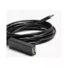 Good Connections GC-M0132 - 10 m - USB A - USB A - USB 2.0 - 480 Mbit/s - Melns