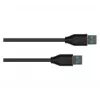 Good Connections 2831-AA005S - 0,5 m - USB A - USB A - USB 3.2 Gen 2 (3.1 Gen 2) - 10000 Mbit/s - Melns