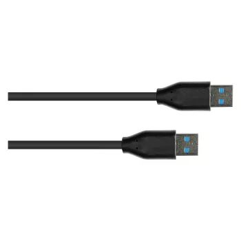Good Connections 2831-AA010S - 1 m - USB A - USB A - USB 3.2 Gen 2 (3.1 Gen 2) - 10000 Mbit/s - melns