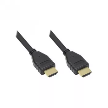 Good Connections GC-M0139 - 3 m - HDMI Type A (Standard) - HDMI Type A (Standard) - 4096 x 2160 pikseļi - 18 Gbit/s - Melns
