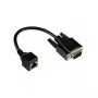 Good Connections GC 4945-MF - Adaptera kabelis RJ45 ligzda> D-Sub 9 kontaktu spraudnis, melns, 0,1 m - Tīkls - 0,1 m