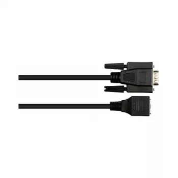 Good Connections GC 4945-MF - Adaptera kabelis RJ45 ligzda> D-Sub 9 kontaktu spraudnis, melns, 0,1 m - Tīkls - 0,1 m