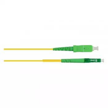 Alcasa LW-S902LASA optiskās šķiedras kabelis 2 m LC/APC SC/APC FTTH G.652D dzeltens (LW-S902LASA)