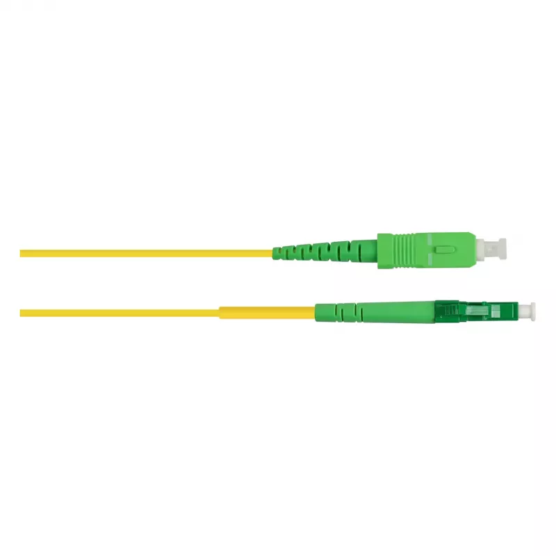 Alcasa LW-S902LASA optiskās šķiedras kabelis 2 m LC/APC SC/APC FTTH G.652D dzeltens (LW-S902LASA)