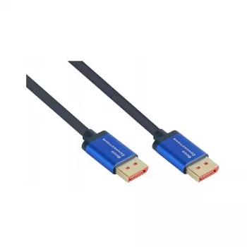 Alcasa SmartFLEX kabelis - 5 m - DisplayPort - DisplayPort - vīrišķais - vīrišķais - 7680 x 4320 pikseļi (4814-SF050B)